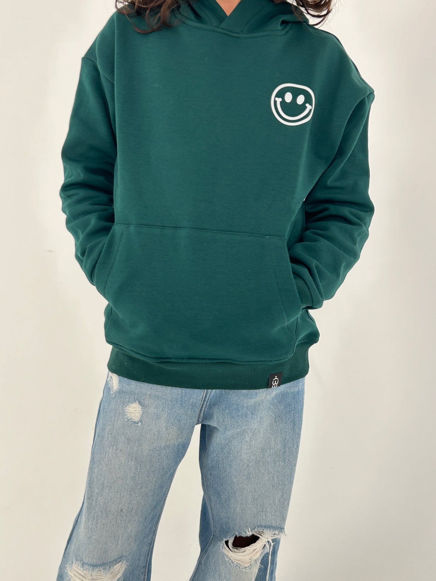 Green Good vibes Hoodie