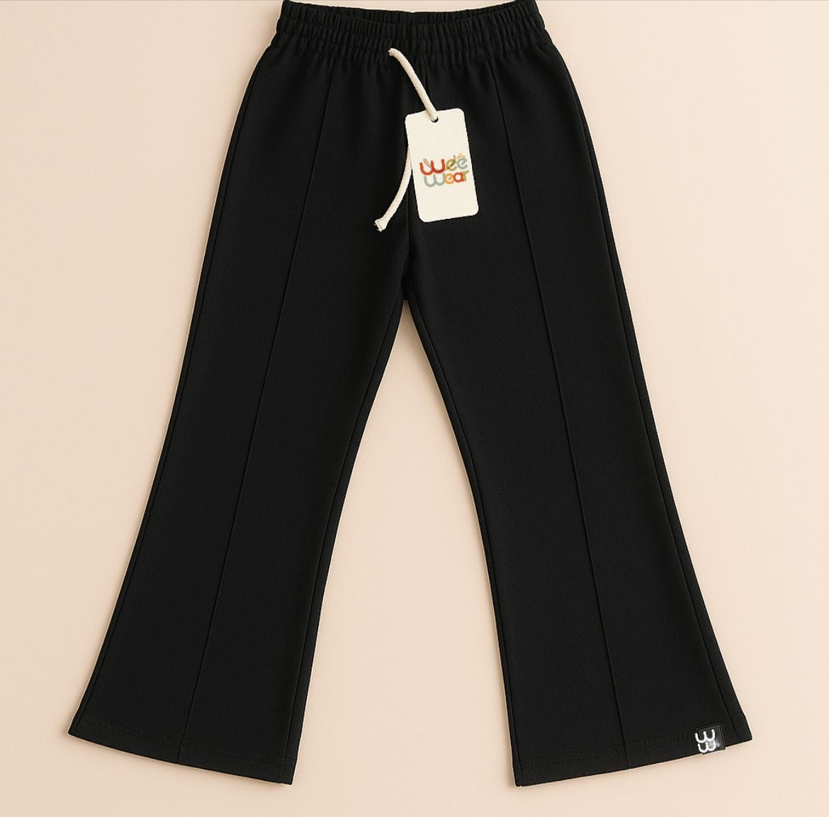 Black wide leg pants
