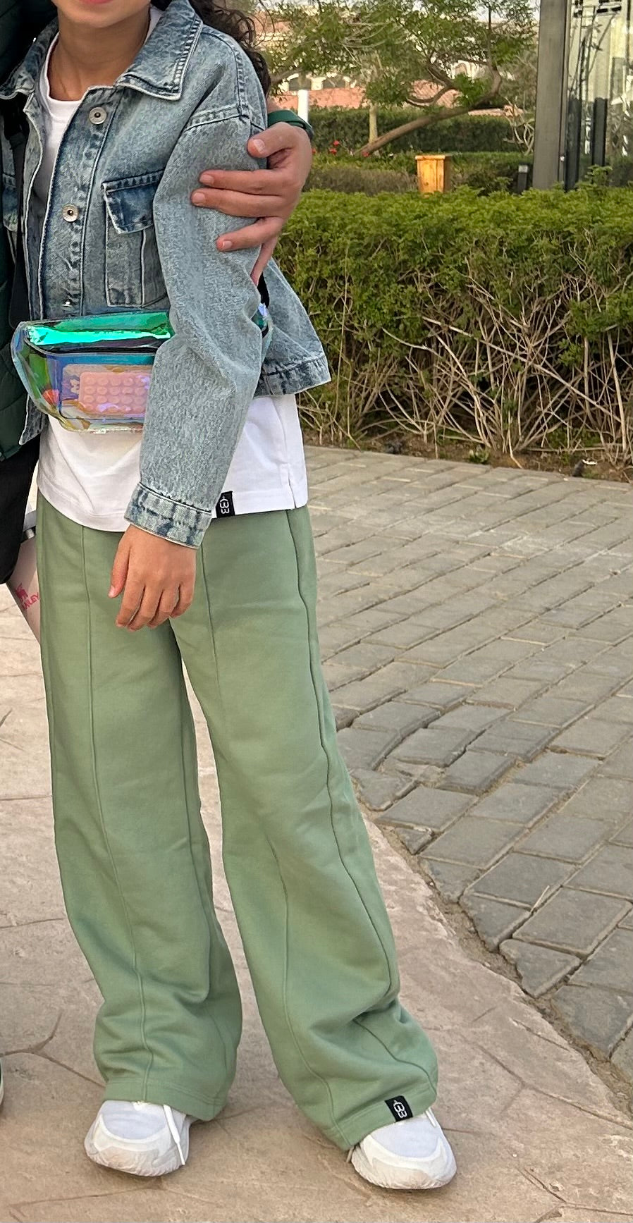 Mint wide leg pants