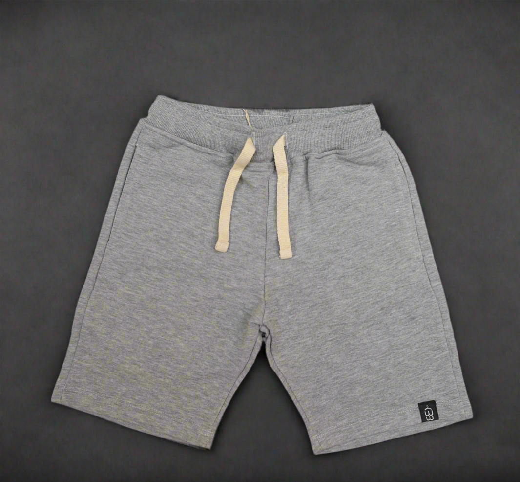 Gray Essential Daily cotton short