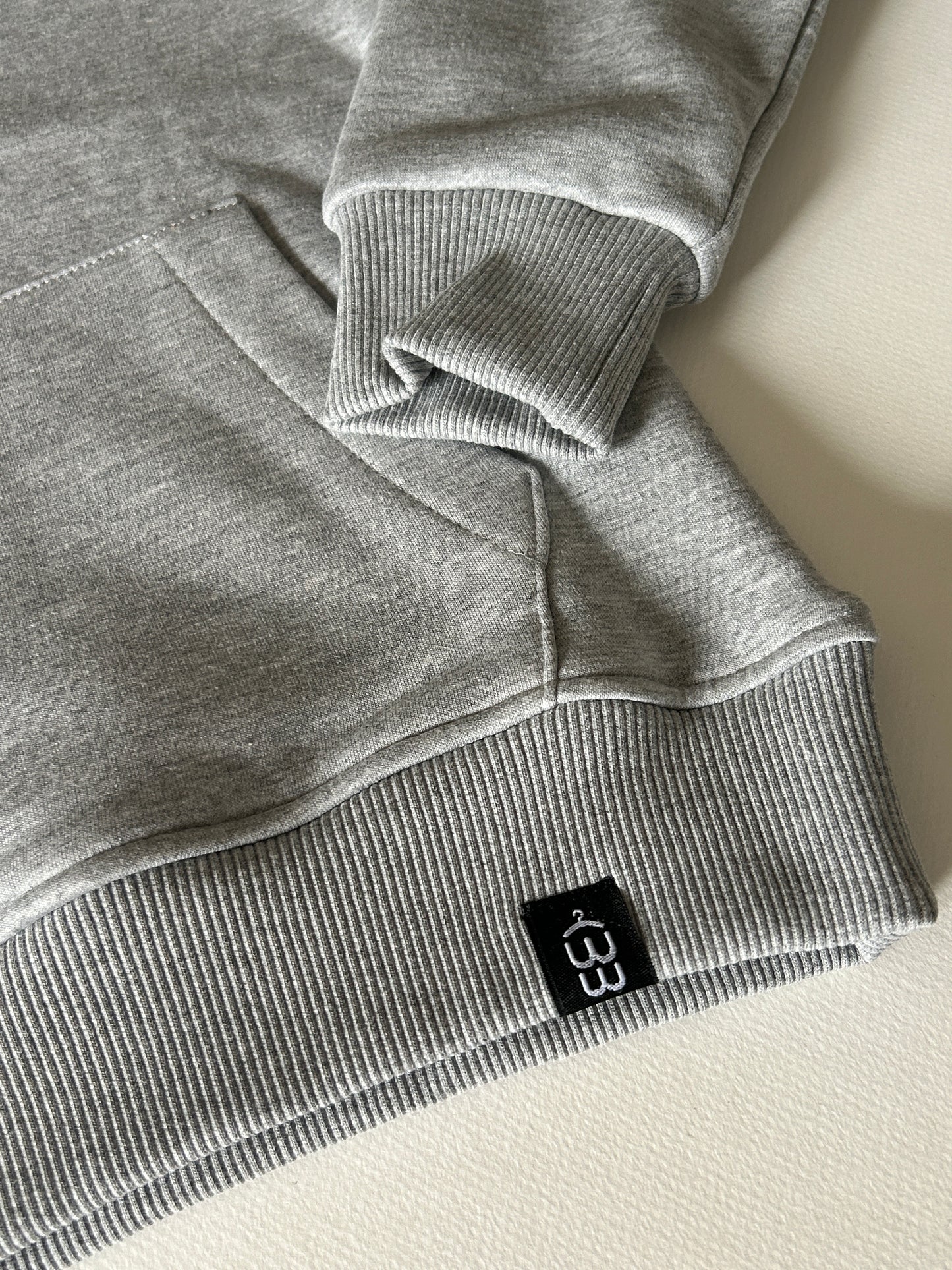 Grey Bows Hoodie