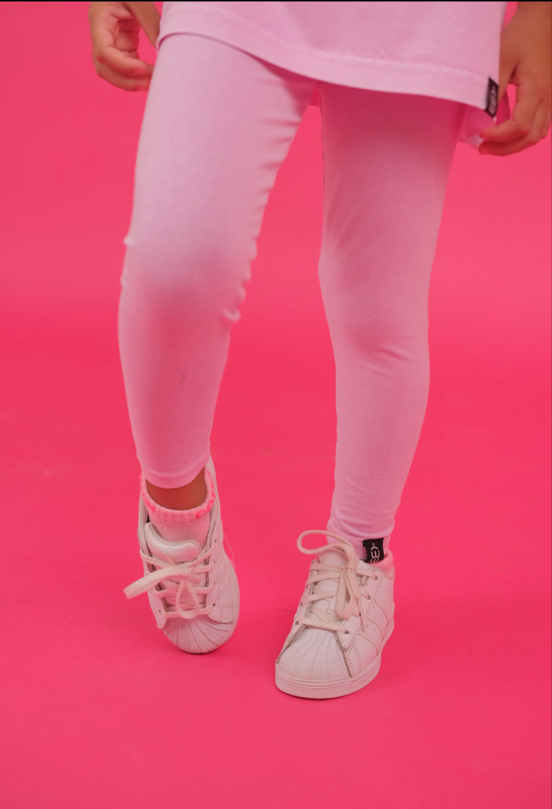 Pink Acid Washed legging