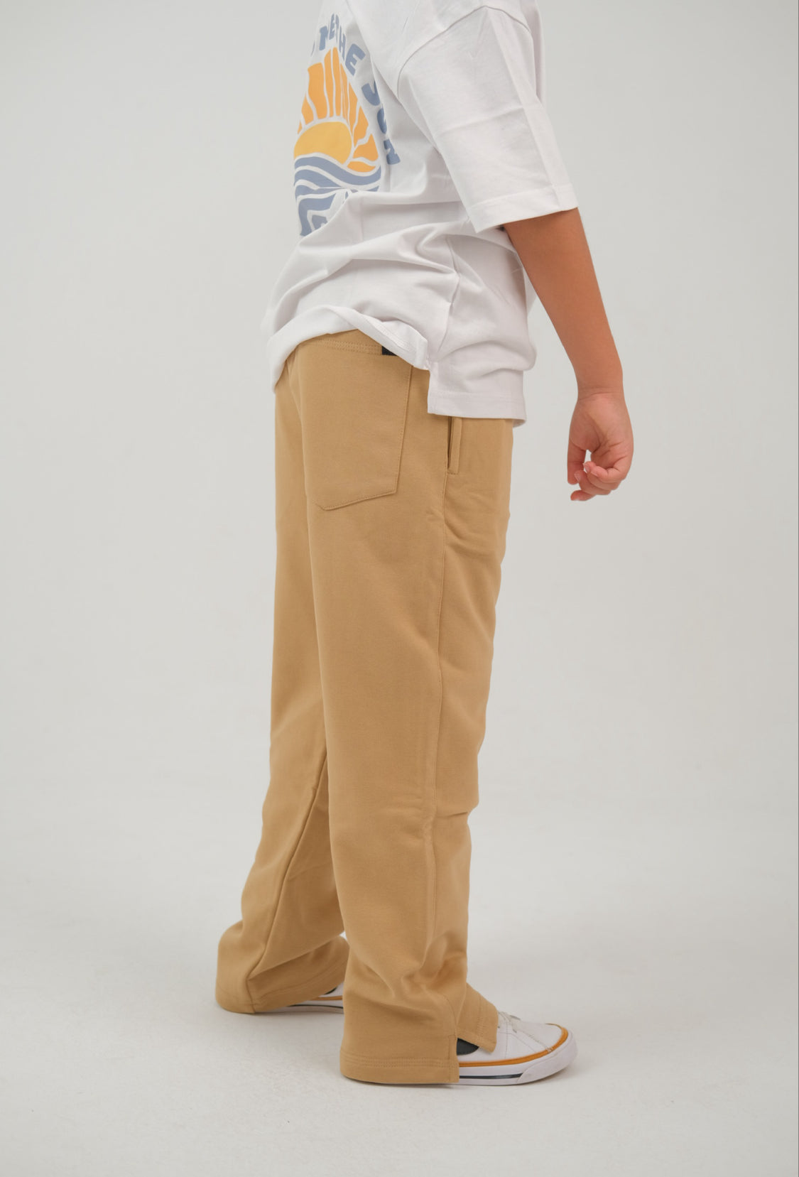 Beige Oversize pants