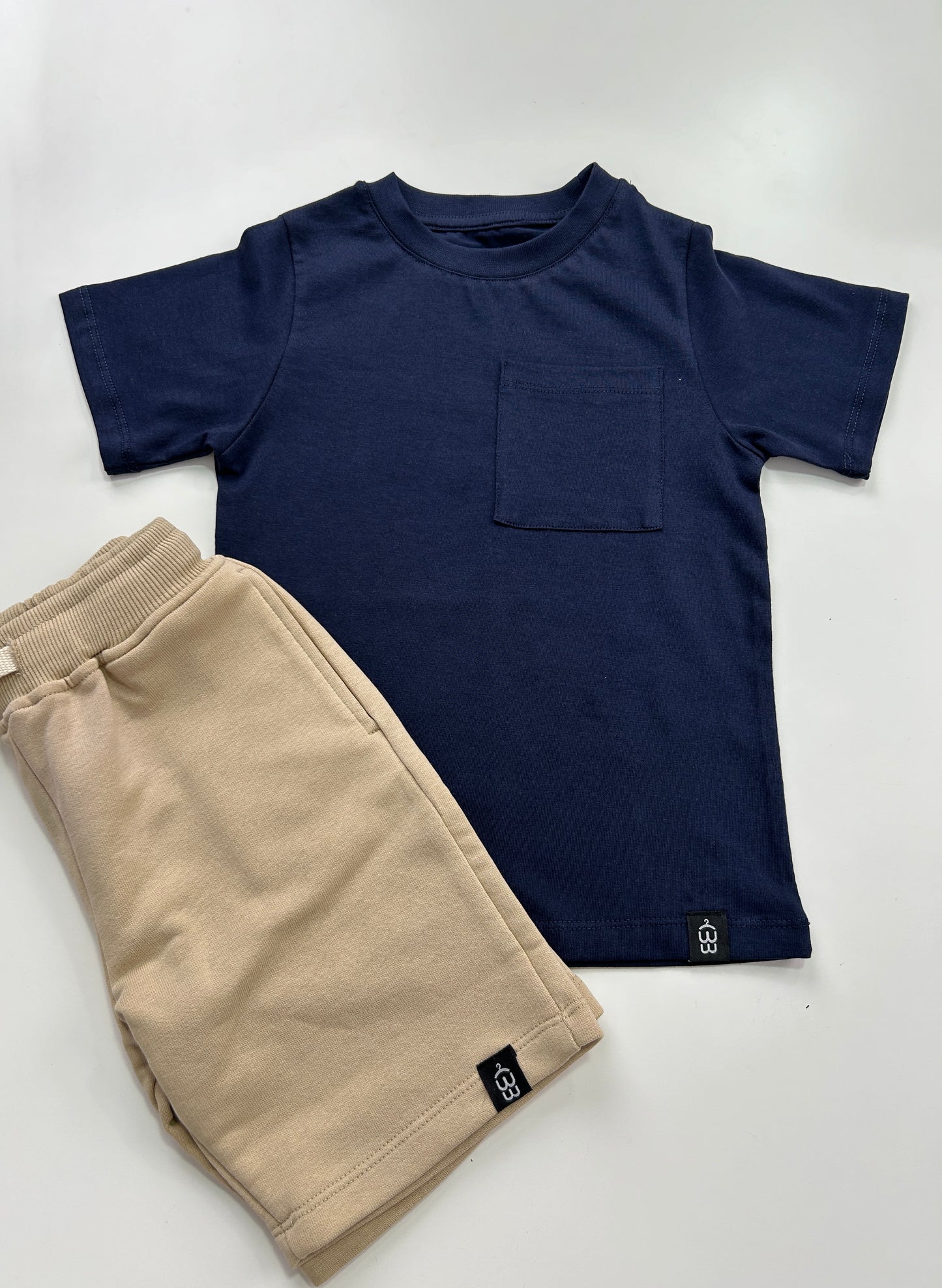 Beige Essential daily short