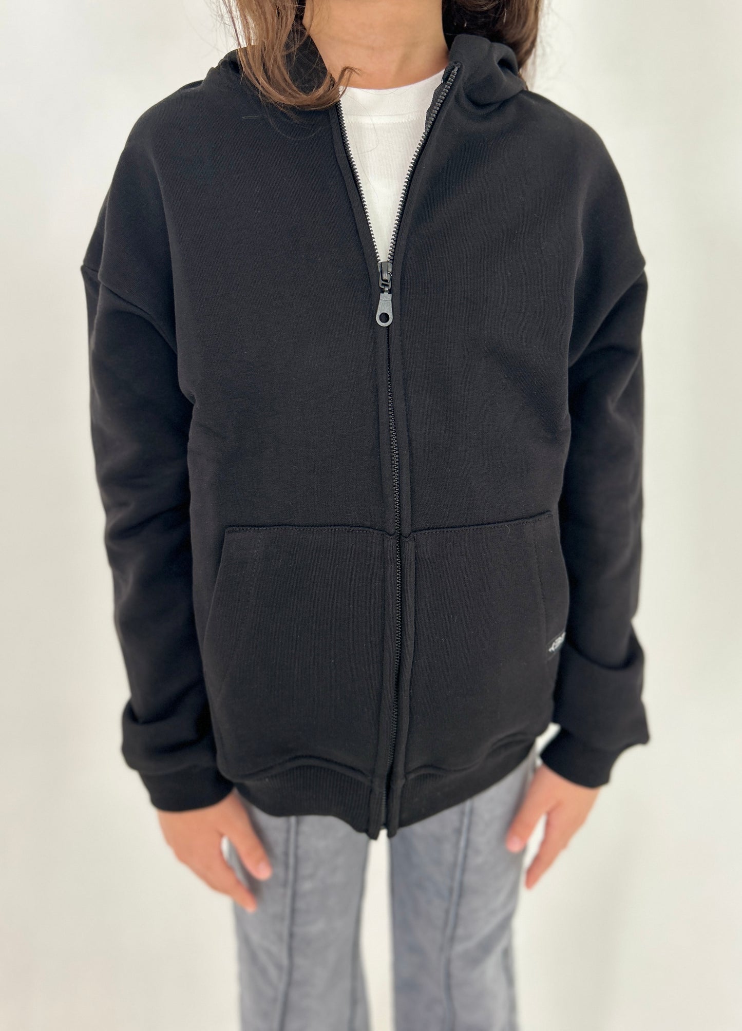 Black zipper Jacket