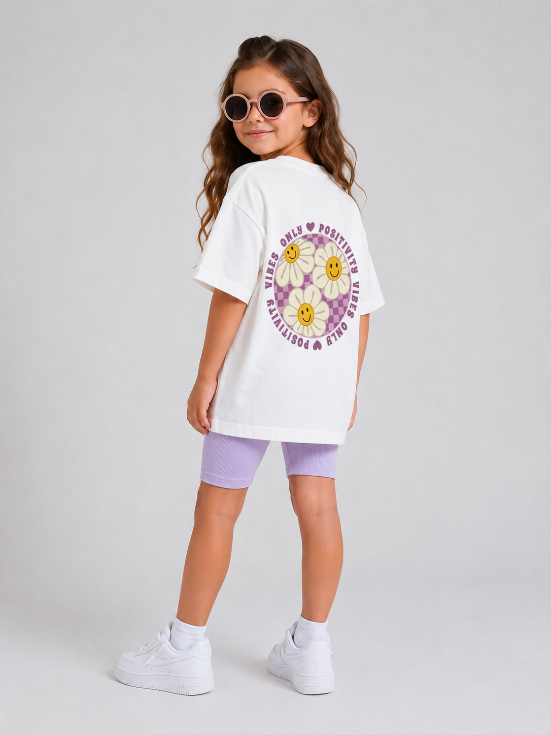 Positivity Vibes Oversized Tshirt