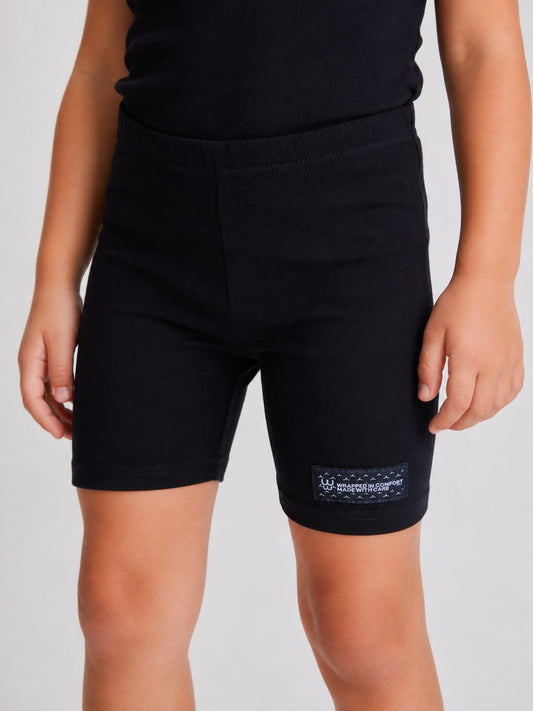 Black Biker short