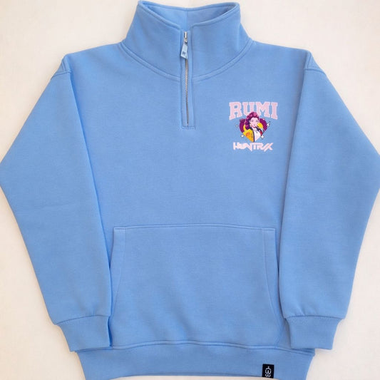 Rumi quarter zipper Hoodie