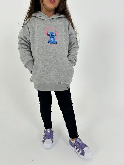 Grey Stitch Hoodie
