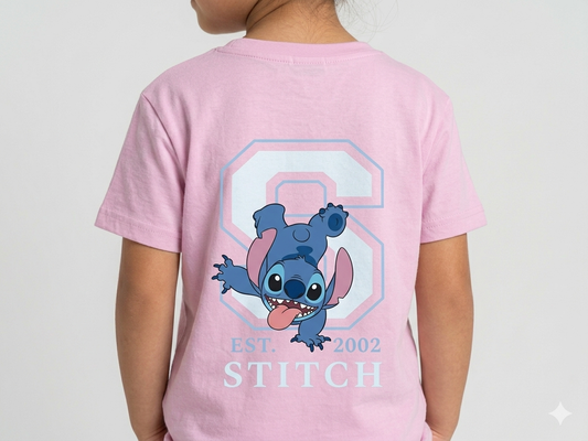 Acid Washed Stitch T-Shirt