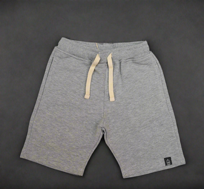 Gray Essential Daily cotton short