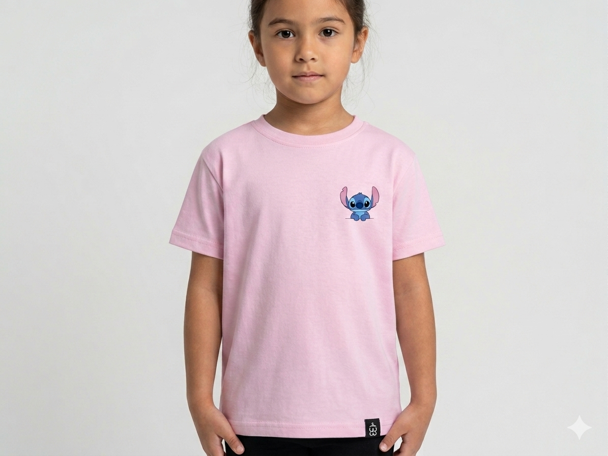 Acid Washed Stitch T-Shirt