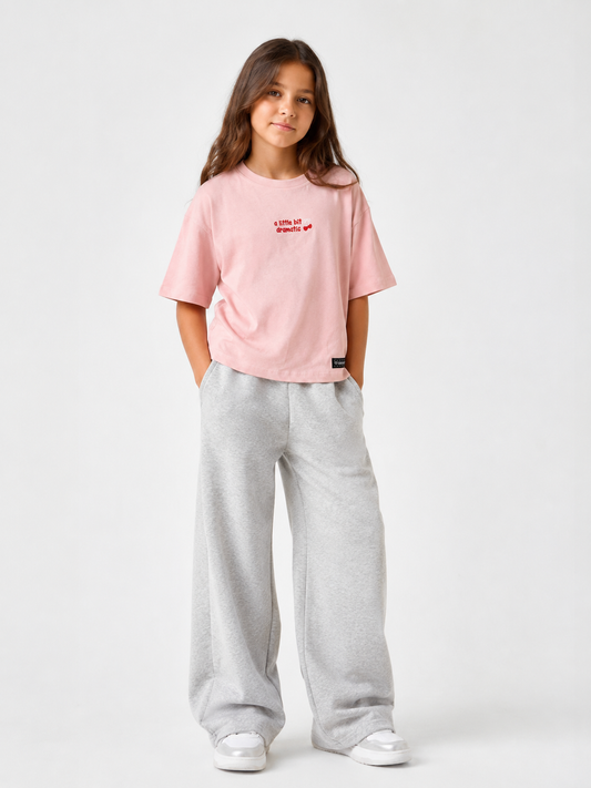 A Little Bit Dramatic Boxy fit Tshirt