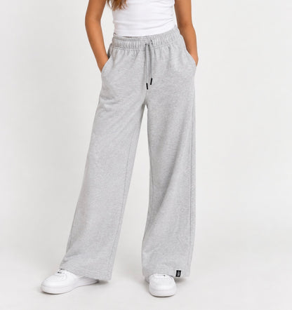 Light Grey wide leg sweatpants