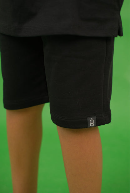 Black Daily Essential Short