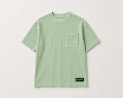 Mint Waffle Basic T-Shirt