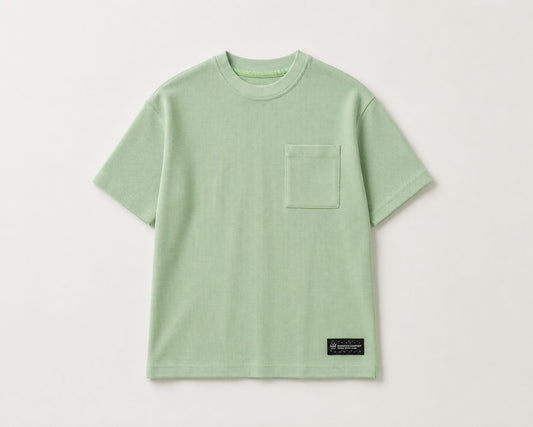 Mint Waffle Basic T-Shirt