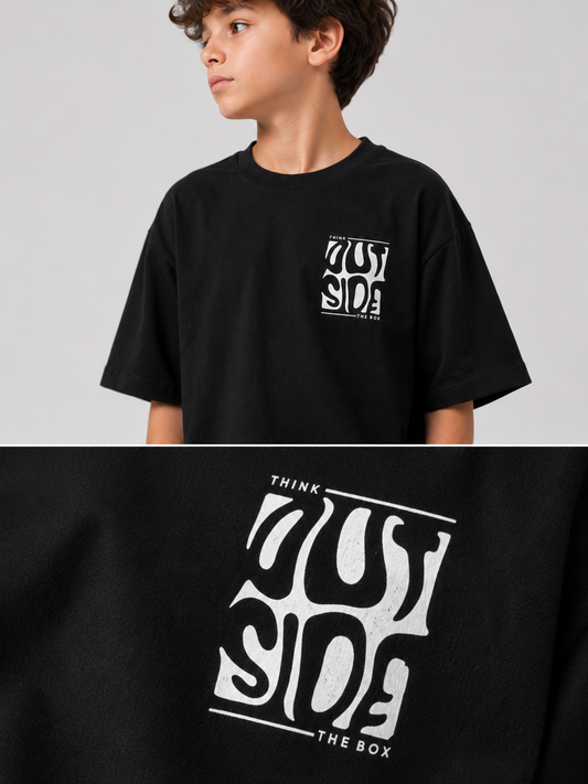 Think Outside The Box Oversize Tshirt