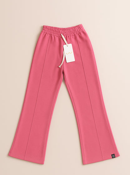 Pink Wide leg pants