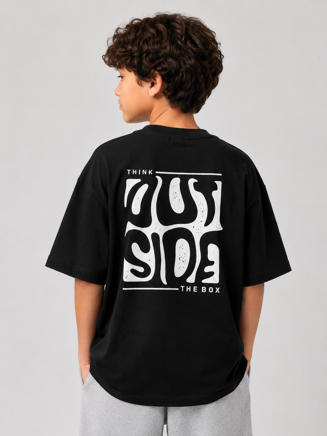 Think Outside The Box Oversize Tshirt