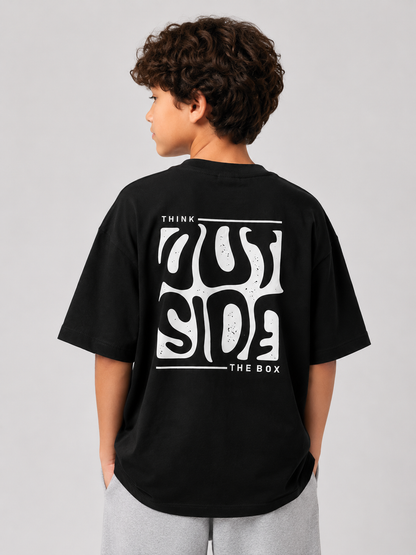 Think Outside The Box Oversize Tshirt
