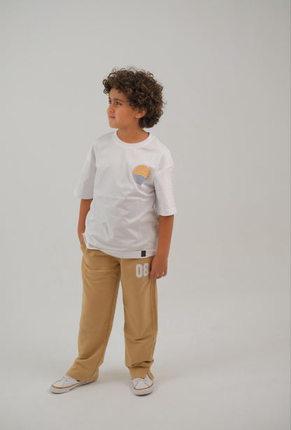 Beige Oversize pants