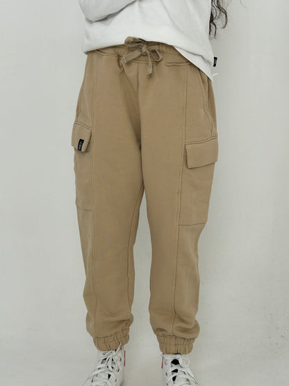 Beige Cargo pants