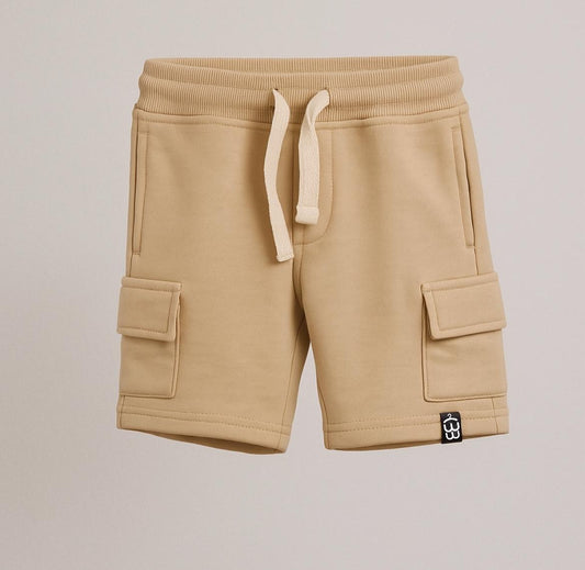 Beige Cargo Short