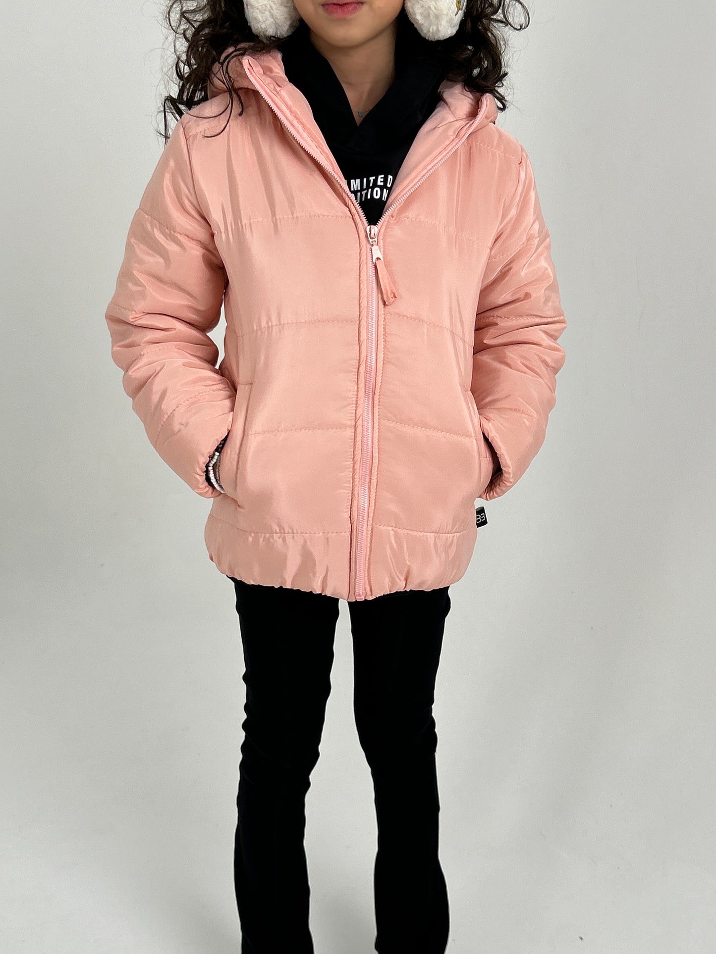 Pink Puffer Jacket