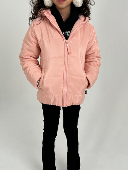 Pink Puffer Jacket