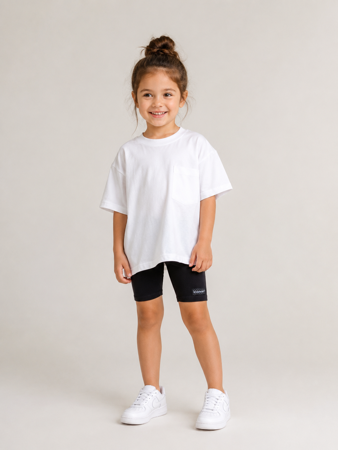 Black Biker short