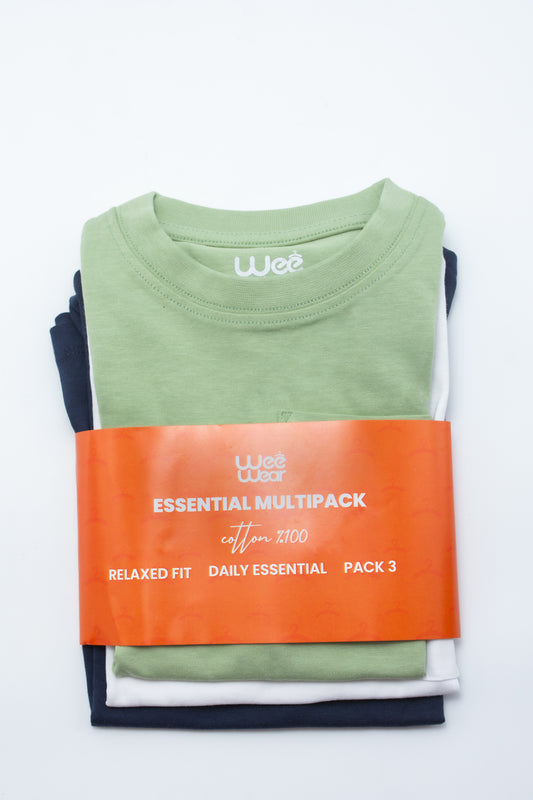 Daily Essential pack of 3 T-shirts
